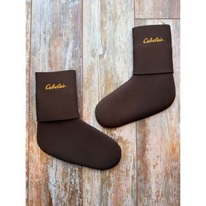 Cabelas Neoprene Wader Socks Brown Hunting Fishing Boot Liners FSK-30 Small